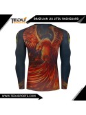 Men'S Brazilian Jiu Jitsu MMA BJJ Rash Guard