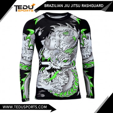 Rash Guard BJJ Long ...