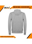 GREY BOXING HOODIE