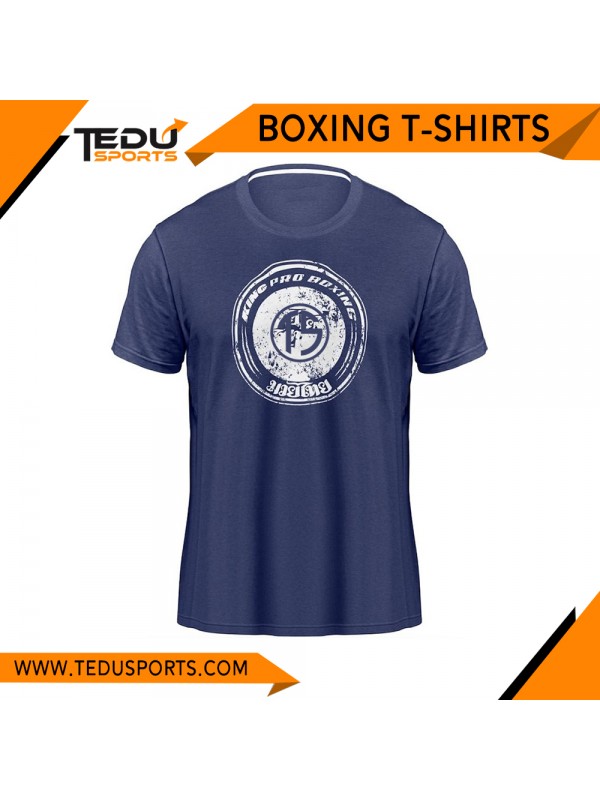 Boxing T Shirt Blue