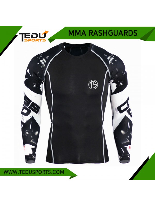 MMA Brazilian Jiu Jitsu Long Sleeve Rashguard