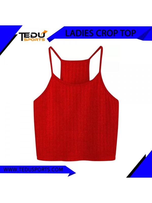 Women Kink Mesh Crop Top