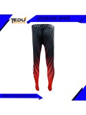 LEGGING MENS SPATS - BLACK/RED