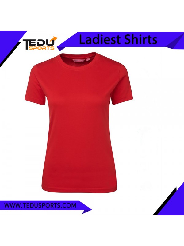 Ladies Fitted Cotton T Shirt