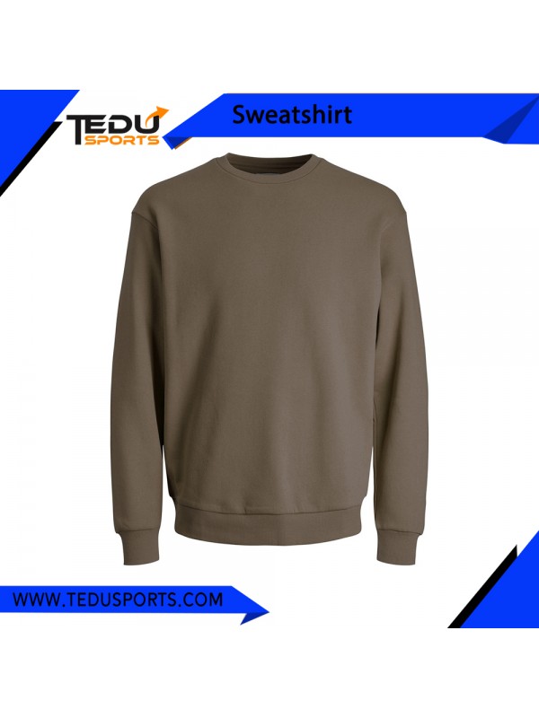 PLAIN CREW NECK SWEATSHIRT